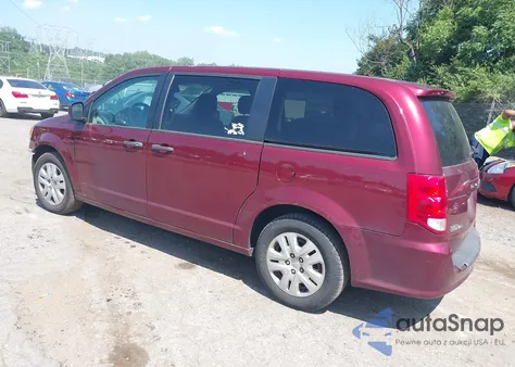 2019 Dodge Grand Caravan Se z USA, uszkodzony, nr VIN 2C4RDGBG2KR792367